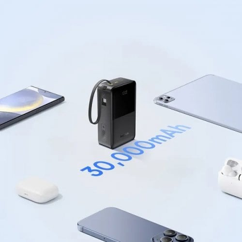 Powerbank Baseus EnerFill FC51 Bipow 2 Pro 30000mAh 22.5W (E0028100) Black купити в Україні | Telemart фото