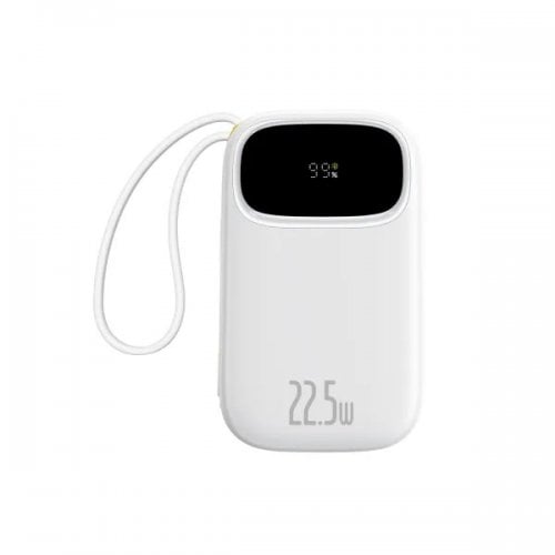 Powerbank Baseus EnerFill FC31 Qpow 3 Dual-Cable 20000mAh 22.5W (P10082107213-00) White купить в Украине | Telemart фото