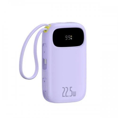 Powerbank Baseus EnerFill FC31 Qpow 3 Dual-Cable 20000mAh 22.5W (P10082107513-00) Purple купить в Украине | Telemart фото