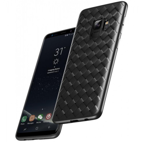 Чохол Baseus для Samsung Galaxy S9 BV Weaving (WISAS9-BV01) Black купити в Україні | Telemart фото