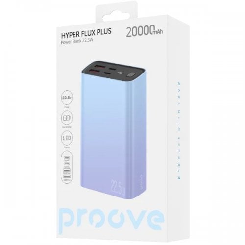 Powerbank Proove Hyper Flux Plus 20000mAh 22.5W (PBF222120009) Gradient купити в Україні | Telemart фото