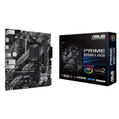 Уцінка материнська плата Asus PRIME B550M-K ARGB (sAM4, AMD B550) (Розкрита упаковка, 925146)