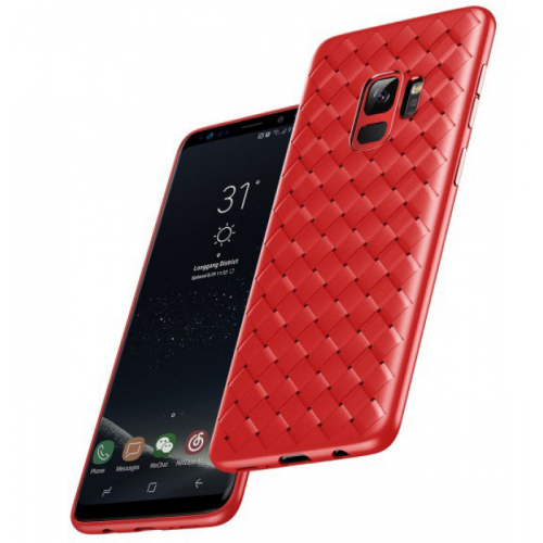 Чехол Baseus для Samsung Galaxy S9 BV Weaving (WISAS9-BV09) Red купить в Украине | Telemart фото