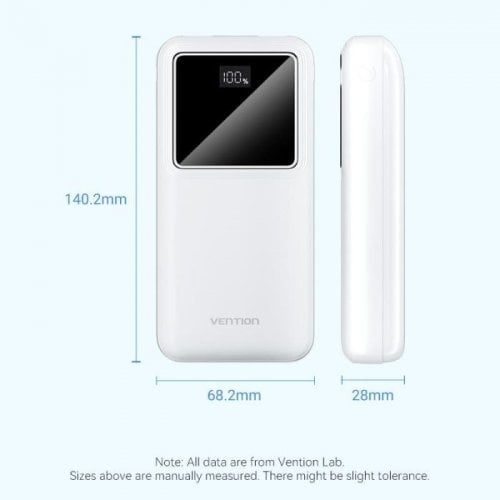 Powerbank Vention 20000mAh 22.5W (FHLB0) Black купить в Украине | Telemart фото