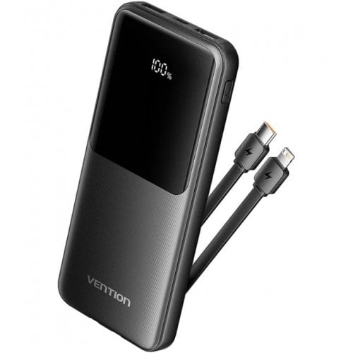 Powerbank Vention 10000mAh 22.5W (FHOB0) Black купити в Україні | Telemart фото