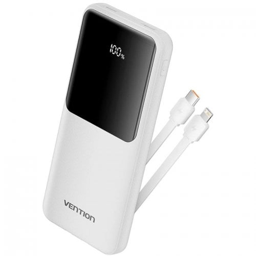Powerbank Vention 10000mAh 22.5W (FHOW0) White купить в Украине | Telemart фото