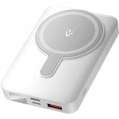 Powerbank Vention Magnetic Wireless 10000mAh 22.5W (FHTW0) White