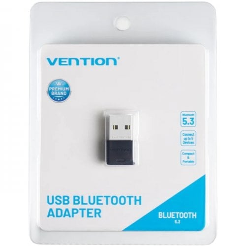 Bluetooth адаптер Vention USB Bluetooth 5.3 (NAHB0) Black купити в Україні | Telemart фото