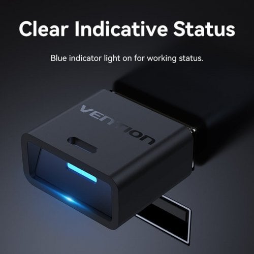 Bluetooth адаптер Vention USB Bluetooth 5.3 (NAHB0) Black купити в Україні | Telemart фото