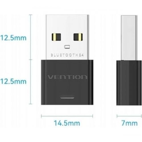 Bluetooth адаптер Vention USB Bluetooth 5.4 (NALB0) Black купити в Україні | Telemart фото