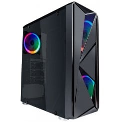 Корпус 1stPlayer F4-3R1 Color LED 500W Black (Відновлено продавцем, 925195)