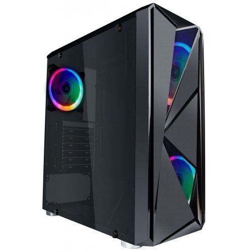 Корпус 1stPlayer F4-3R1 Color LED 500W Black (Відновлено продавцем, 925195) купити в Україні | Telemart фото