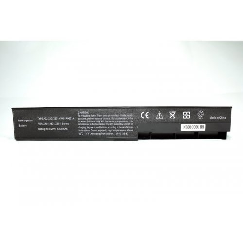 Акумулятор для ноутбука PowerPlant Asus X401 (A32-X401) 10.8V 5200mAh (NB00000188) купити в Україні | Telemart фото