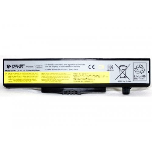 Аккумулятор для ноутбука PowerPlant Lenovo IdeaPad G580 (L11L6F01) 11.1V 5200mAh (NB00000276) купить в Украине | Telemart фото