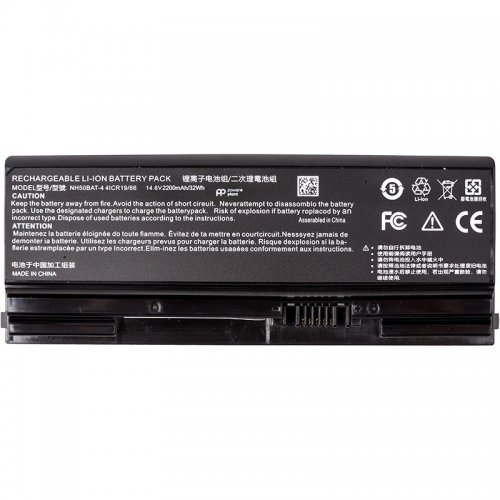 Акумулятор для ноутбука PowerPlant Hasee Z7M-CT (NH50BAT) 14.6V 2200mAh (NB400218) купити в Україні | Telemart фото