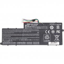 Аккумулятор для ноутбука PowerPlant Acer Aspire V5-122P (AC13C34) 11.55V 2640mAh (NB410651)