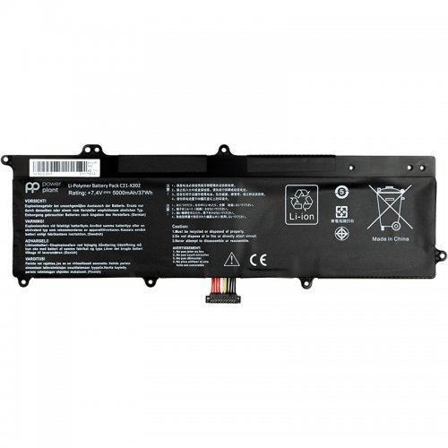 Аккумулятор для ноутбука PowerPlant Asus VivoBook S200E (C21-X202) 7.4V 5000mAh (NB430888) купить в Украине | Telemart фото