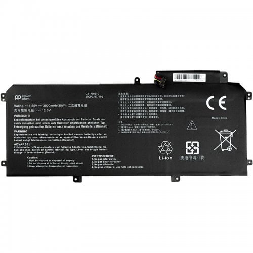 Аккумулятор для ноутбука PowerPlant Asus ZenBook UX330 (C31N1610) 11.55V 3000mAh (NB431168) купить в Украине | Telemart фото