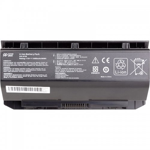 Акумулятор для ноутбука PowerPlant Asus ROG G750 (A42-G750) 15V 4400mAh (NB431205) купити в Україні | Telemart фото