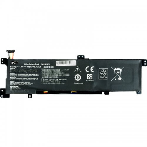 Аккумулятор для ноутбука PowerPlant Asus A401L (B31N1424) 11.4V 4150mAh (NB431267) купить в Украине | Telemart фото