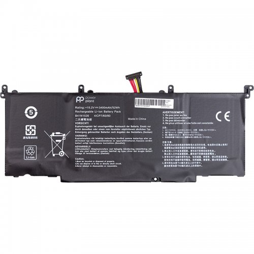 Акумулятор для ноутбука PowerPlant Asus ROG S5 (B41N1526) 15.2V 3400mAh (NB431359) купити в Україні | Telemart фото