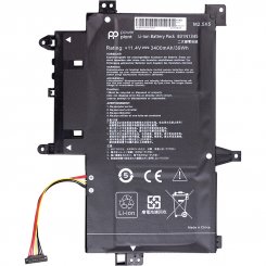 Акумулятор для ноутбука PowerPlant Asus Transformer Book Flip TP500L (B31N1345) 11.4V 3400mAh (NB431373)