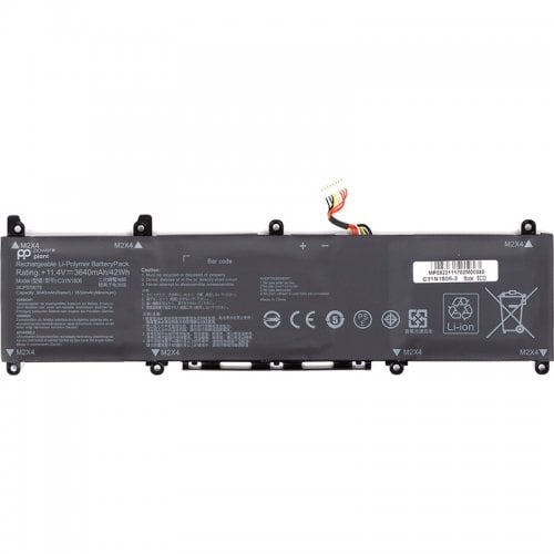 Аккумулятор для ноутбука PowerPlant Asus VivoBook S13 (C31N1806) 11.4V 3640mAh (NB431458) купить в Украине | Telemart фото