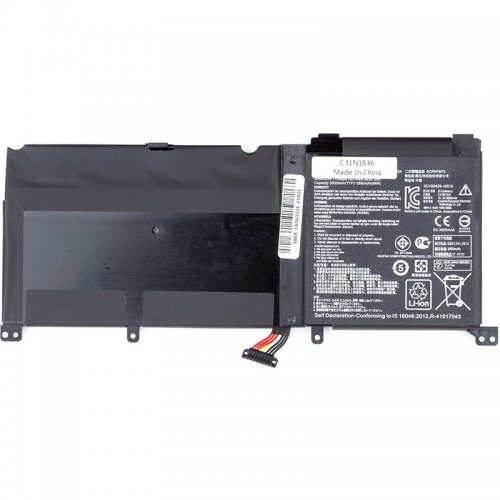 Акумулятор для ноутбука PowerPlant Asus ROG G501VW (C41N1524) 15.2V 3950mAh (NB431472) купити в Україні | Telemart фото