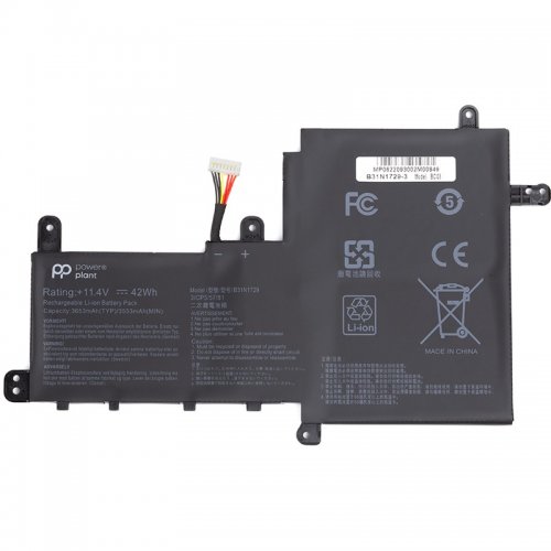 Аккумулятор для ноутбука PowerPlant Asus VivoBook S15 (B31N1729) 11.4V 3653mAh (NB431632) купить в Украине | Telemart фото