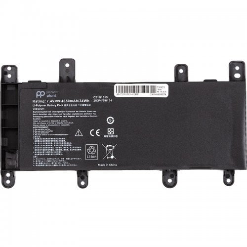 Аккумулятор для ноутбука PowerPlant Asus X756UW (C21N1515) 7.4V 4650mAh (NB431755) купить в Украине | Telemart фото