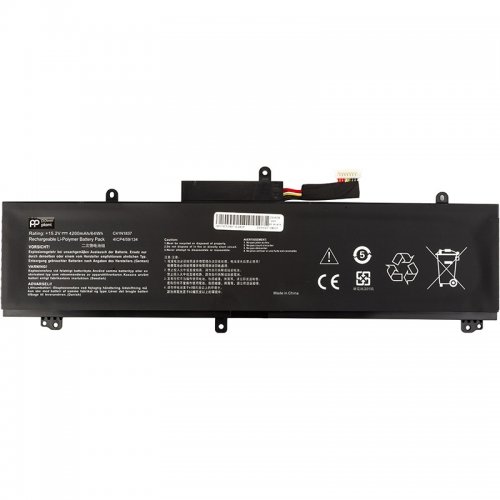 Акумулятор для ноутбука PowerPlant Asus ROG Zephyrus GA502 (C41N1837) 15.2V 4200mAh (NB431915) купити в Україні | Telemart фото