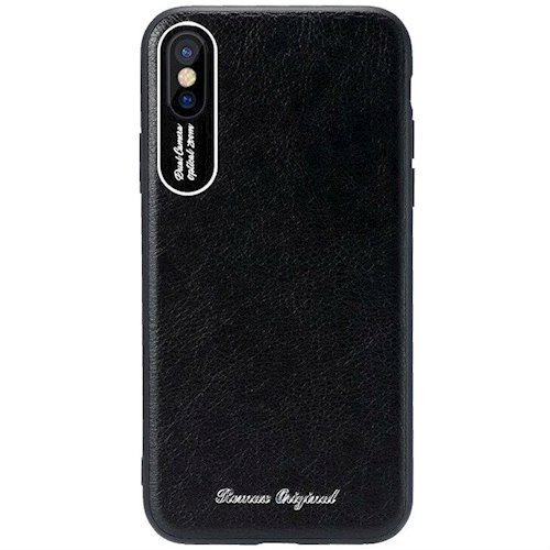 

Remax для Apple iPhone X Leather/TPU/Aluminum (CS-RM-1666-BLACK) Black