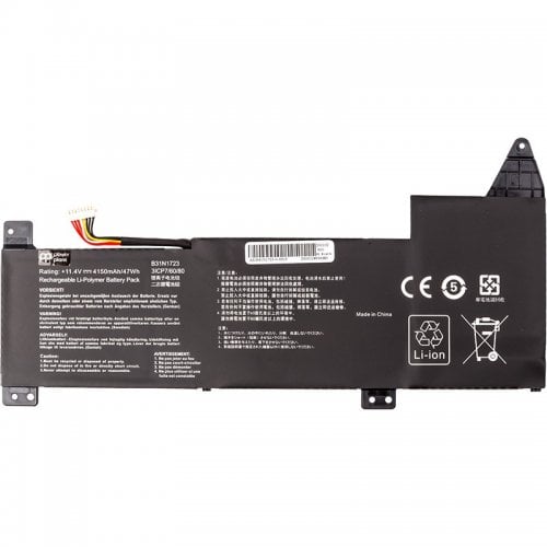 Аккумулятор для ноутбука PowerPlant Asus VivoBook 15 K570ZD (B31N1723) 11.4V 4150mAh (NB432066) купить в Украине | Telemart фото