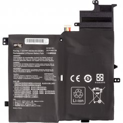 Акумулятор для ноутбука PowerPlant Asus VivoBook S460UA (C21N1701) 7.6V 4000mAh (NB432080)