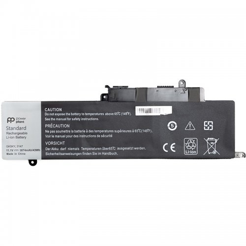 Аккумулятор для ноутбука PowerPlant Dell Inspiron 11 3000 (GK5KY) 11.1V 43Wh (NB440733) купить в Украине | Telemart фото
