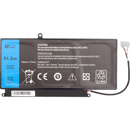 Аккумулятор для ноутбука PowerPlant Dell Inspiron 14-5439 (VH748) 11.1V 51.2Wh (NB441099) купить в Украине | Telemart фото