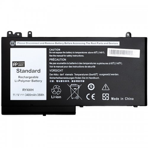 Аккумулятор для ноутбука PowerPlant Dell Latitude 12 5000 (RYXXH) 11.1V 3400mAh (NB441105) купить в Украине | Telemart фото