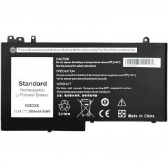 Акумулятор для ноутбука PowerPlant Dell Latitude 12 Series (NGGX5) 11.4V 3000mAh (NB441235)
