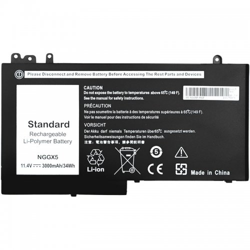 Акумулятор для ноутбука PowerPlant Dell Latitude 12 Series (NGGX5) 11.4V 3000mAh (NB441235) купити в Україні | Telemart фото