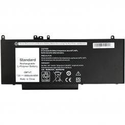 Акумулятор для ноутбука PowerPlant Dell Inspiron 14 5000 Series (6MT4T) 7.6V 6000mAh (NB441242)