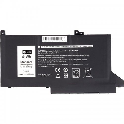 Акумулятор для ноутбука PowerPlant Dell Latitude 7280 (DJ1J0) 11.4V 3600mAh (NB441488) купити в Україні | Telemart фото