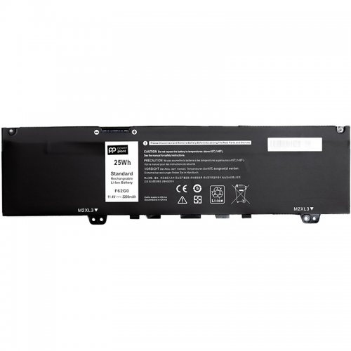 Акумулятор для ноутбука PowerPlant Dell Inspiron 13 5370 (F62G0) 11.4V 2200mAh (NB441518) купити в Україні | Telemart фото