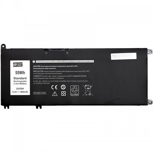 Аккумулятор для ноутбука PowerPlant Dell Inspiron 15 7577 (33YDH) 15.2V 3600mAh (NB441549) купить в Украине | Telemart фото