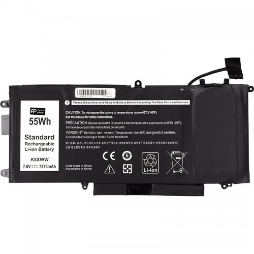 Акумулятор для ноутбука PowerPlant Dell Latitude 13 7389 (K5XWW) 7.6V 7270mAh (NB441716) купити в Україні | Telemart фото