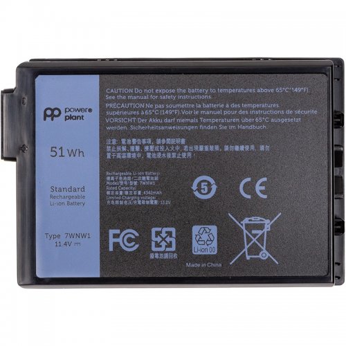 Аккумулятор для ноутбука PowerPlant Dell Latitude 5420 (7WNW1) 11.4V 4342mAh (NB441877) купить в Украине | Telemart фото