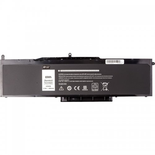 Аккумулятор для ноутбука PowerPlant Dell Precision 15 3520 (VG93N) 11.55V 6000mAh (NB442119) купить в Украине | Telemart фото