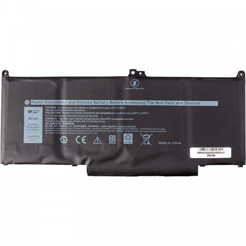 Аккумулятор для ноутбука PowerPlant Dell Latitude 5300 (MXV9V) 7.6V 7500mAh (NB442126) купить в Украине | Telemart фото