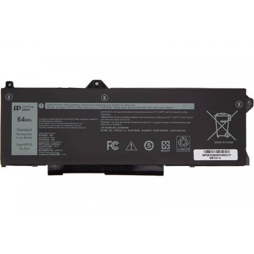 Аккумулятор для ноутбука PowerPlant Dell Latitude 5421 (GRT01) 15.2V 4000mAh (NB442188) купить в Украине | Telemart фото