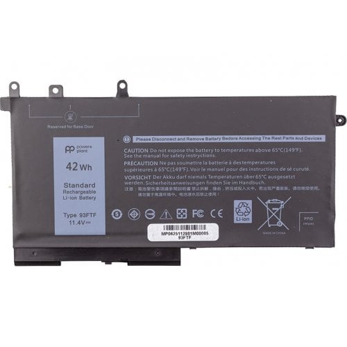 Акумулятор для ноутбука PowerPlant Dell Latitude E5280 (3DDDG) 11.4V 3500mAh (NB442218) купити в Україні | Telemart фото