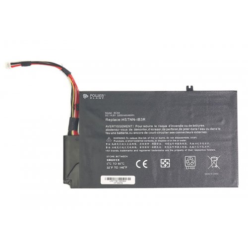 Аккумулятор для ноутбука PowerPlant HP Envy TouchSmart 4 (EL04XL, HPTS40PB) 14.8V 3200mAh (NB460649) купить в Украине | Telemart фото